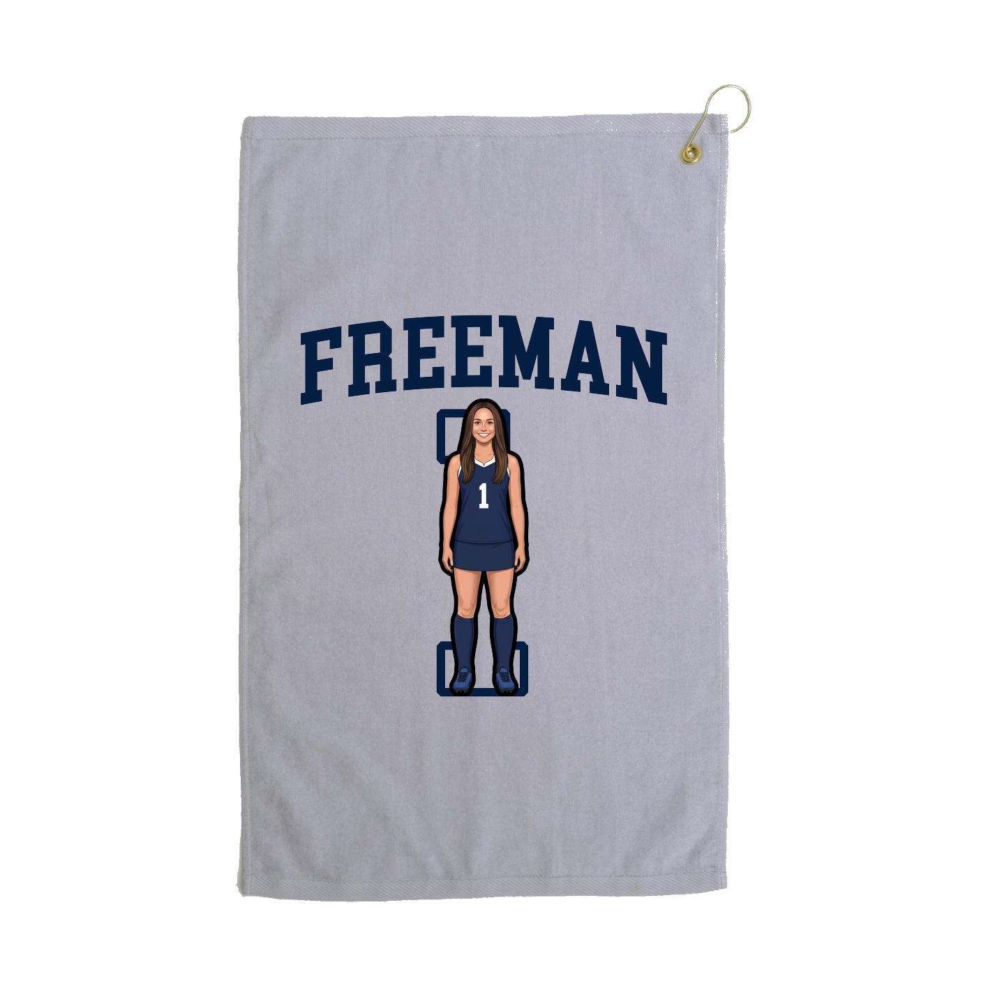 Golf Towel — Shirsey in Grey