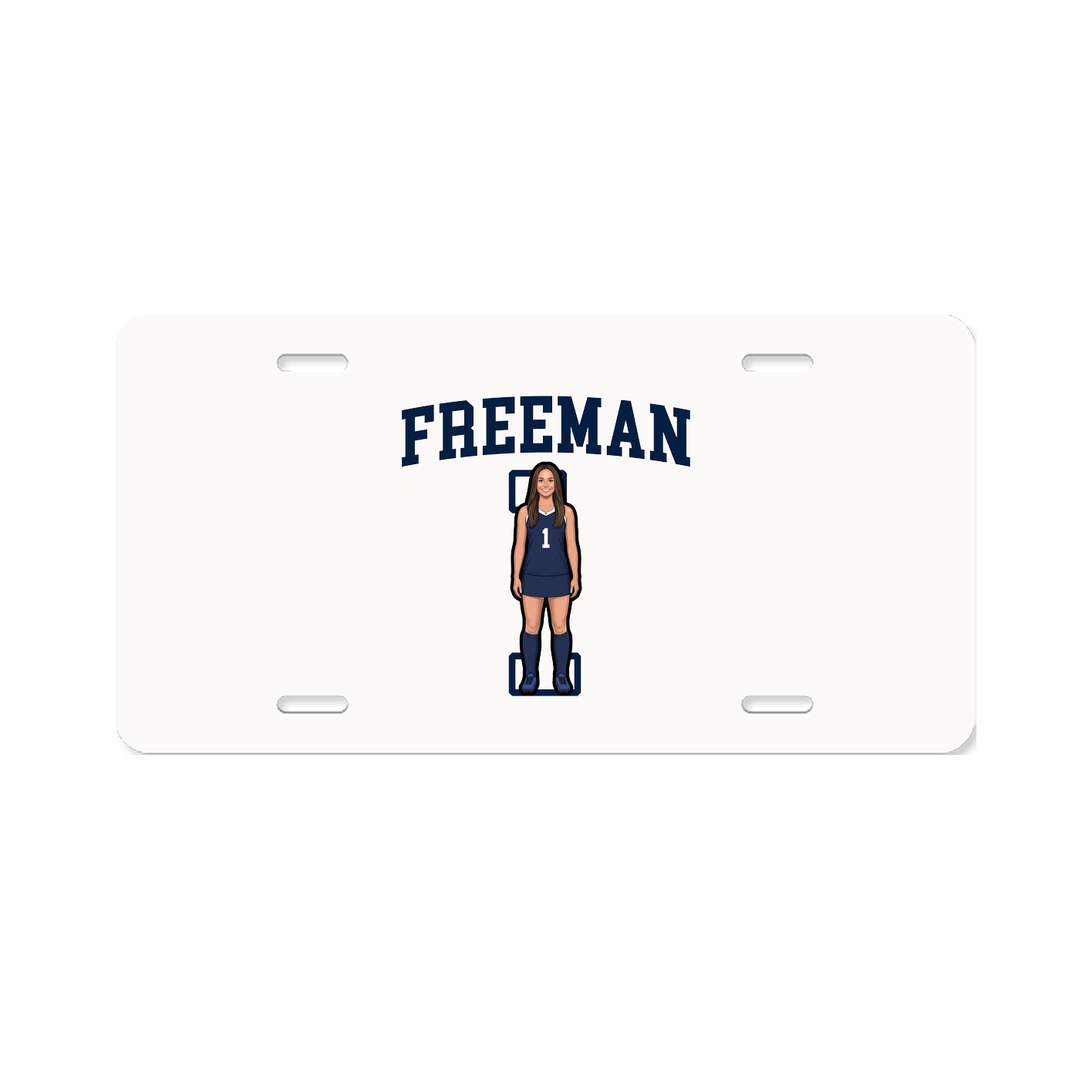 License Plate — Shirsey in Classic