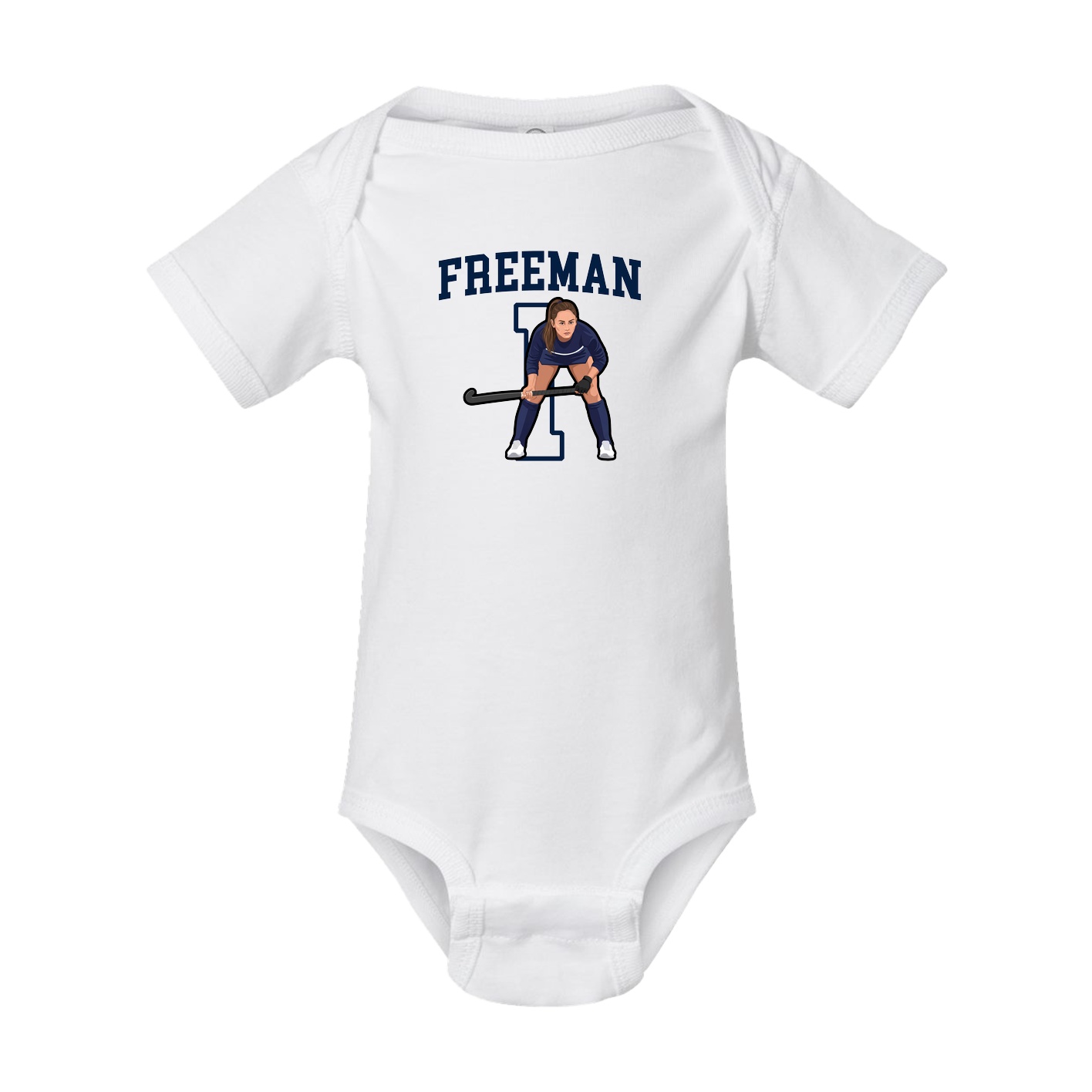 Baby Onesie — Shirsey in White