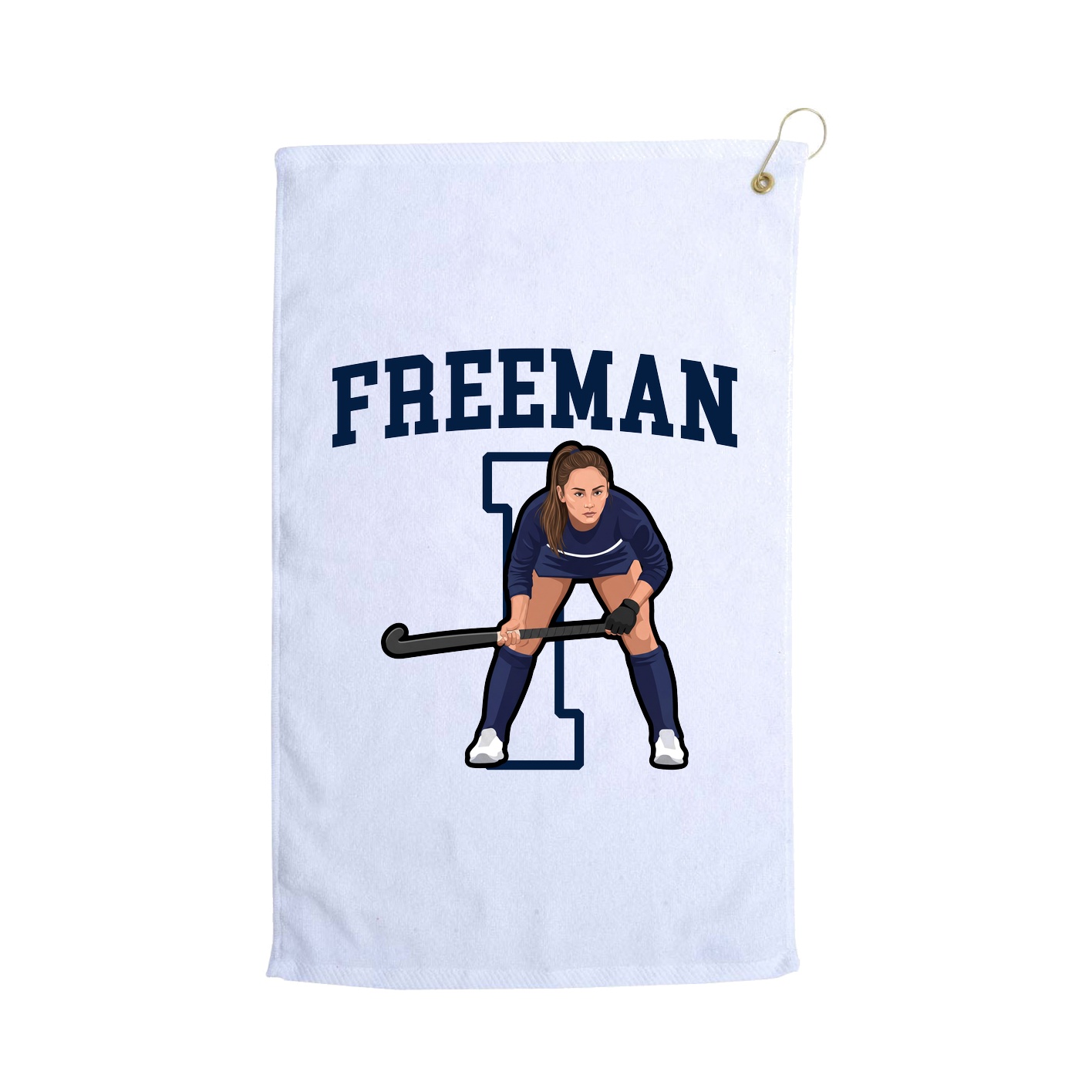 Golf Towel — Shirsey in White