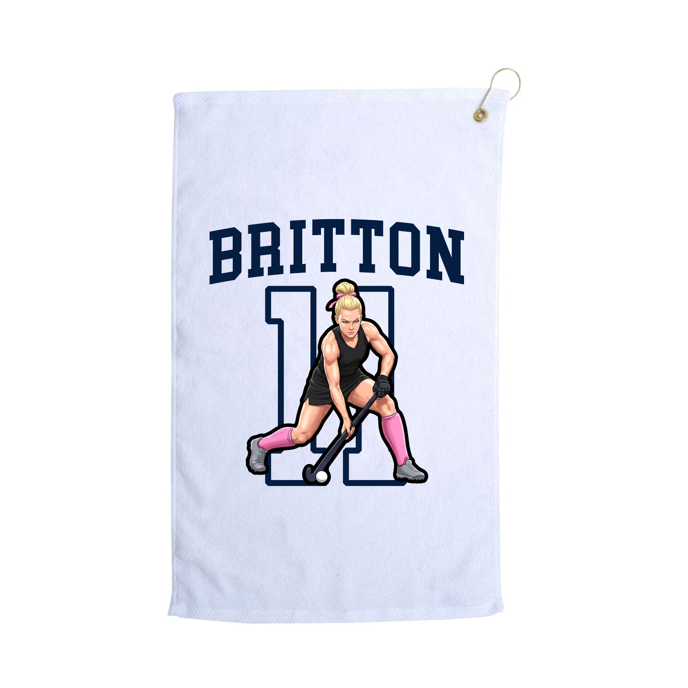Golf Towel — Shirsey in White