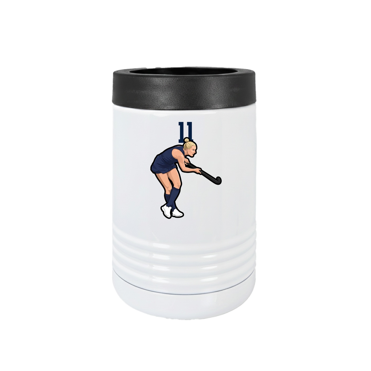Beverage Holder — Number Top in White