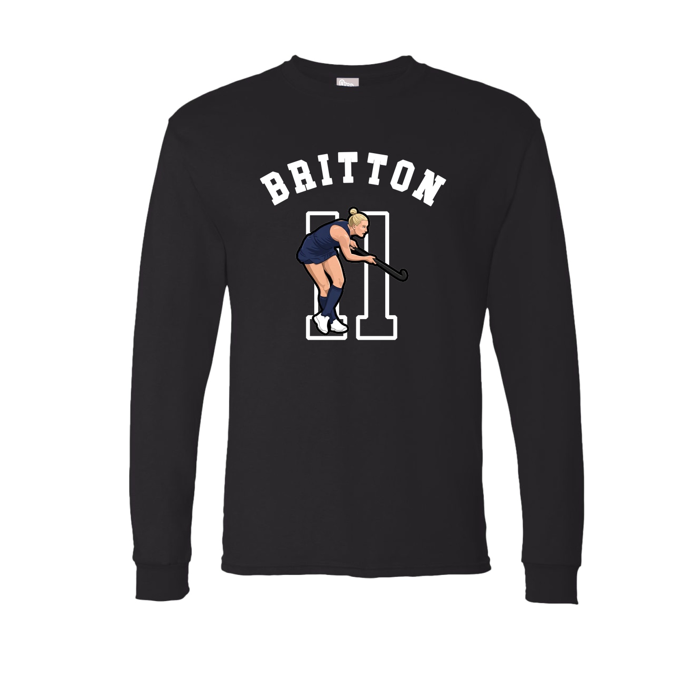 Long Sleeve Tee — Shirsey Arch in Black