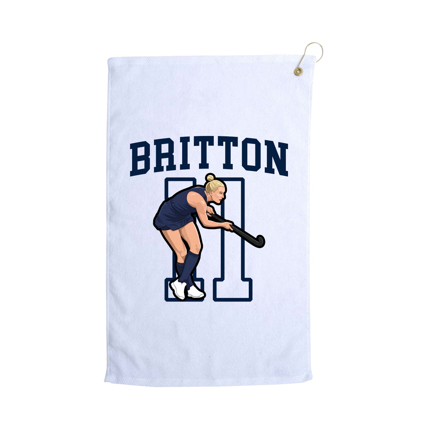Golf Towel — Shirsey in White