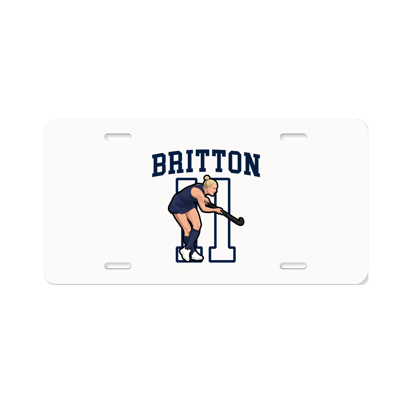 Aluminum License Plate