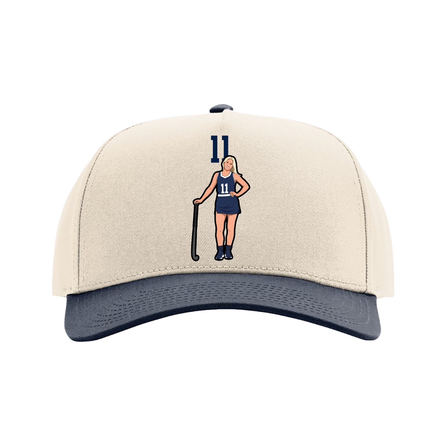 Full Fabric Five-Panel Champ Cap