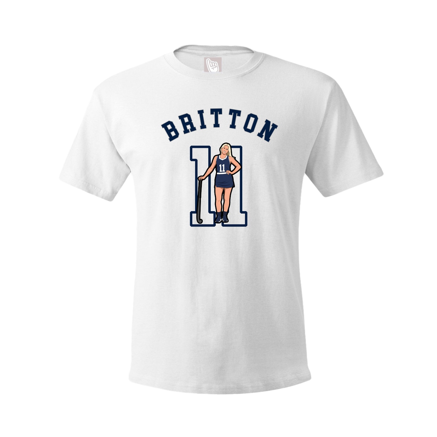Youth Tee — Shirsey Arch in White
