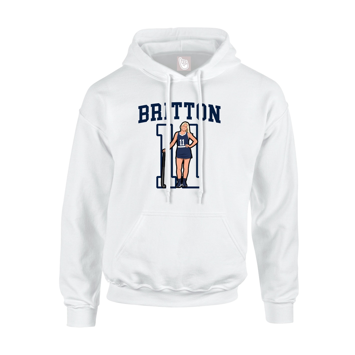 Youth Hoodie — Shirsey in White