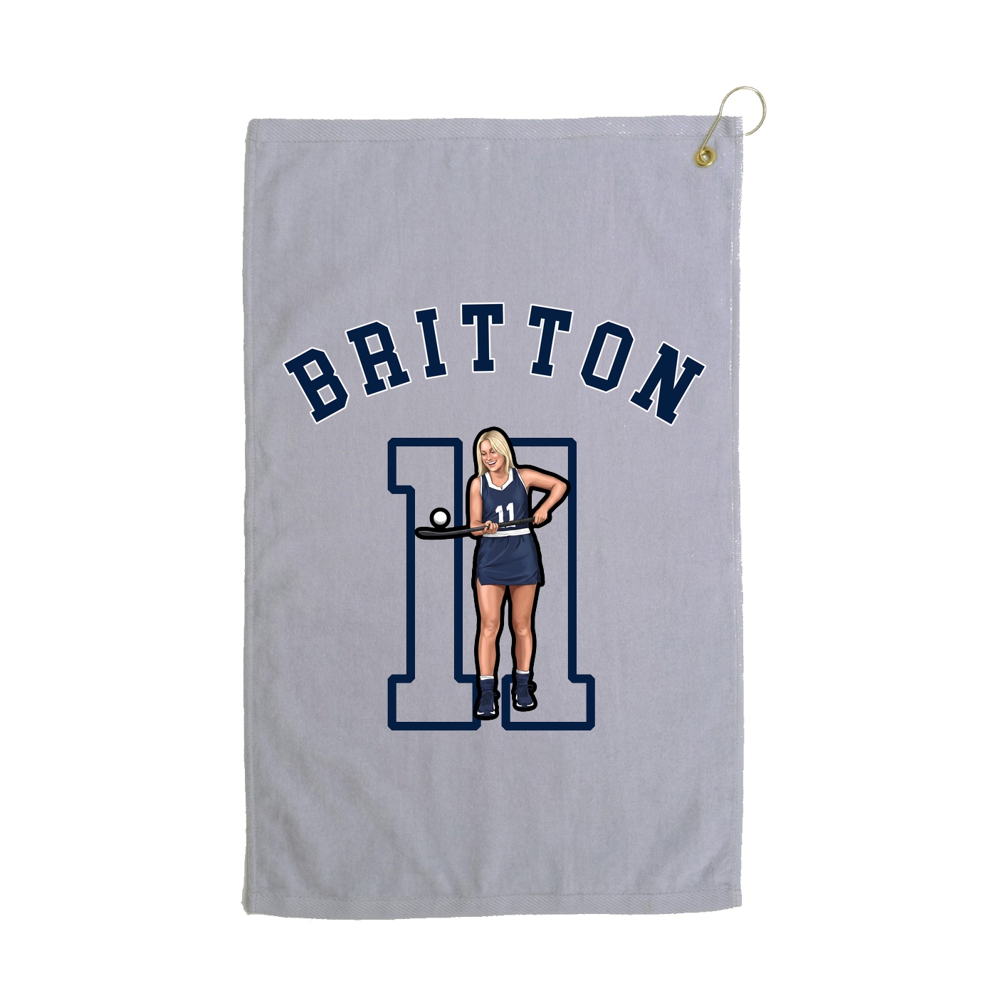 Golf Towel — Shirsey Arch in Grey