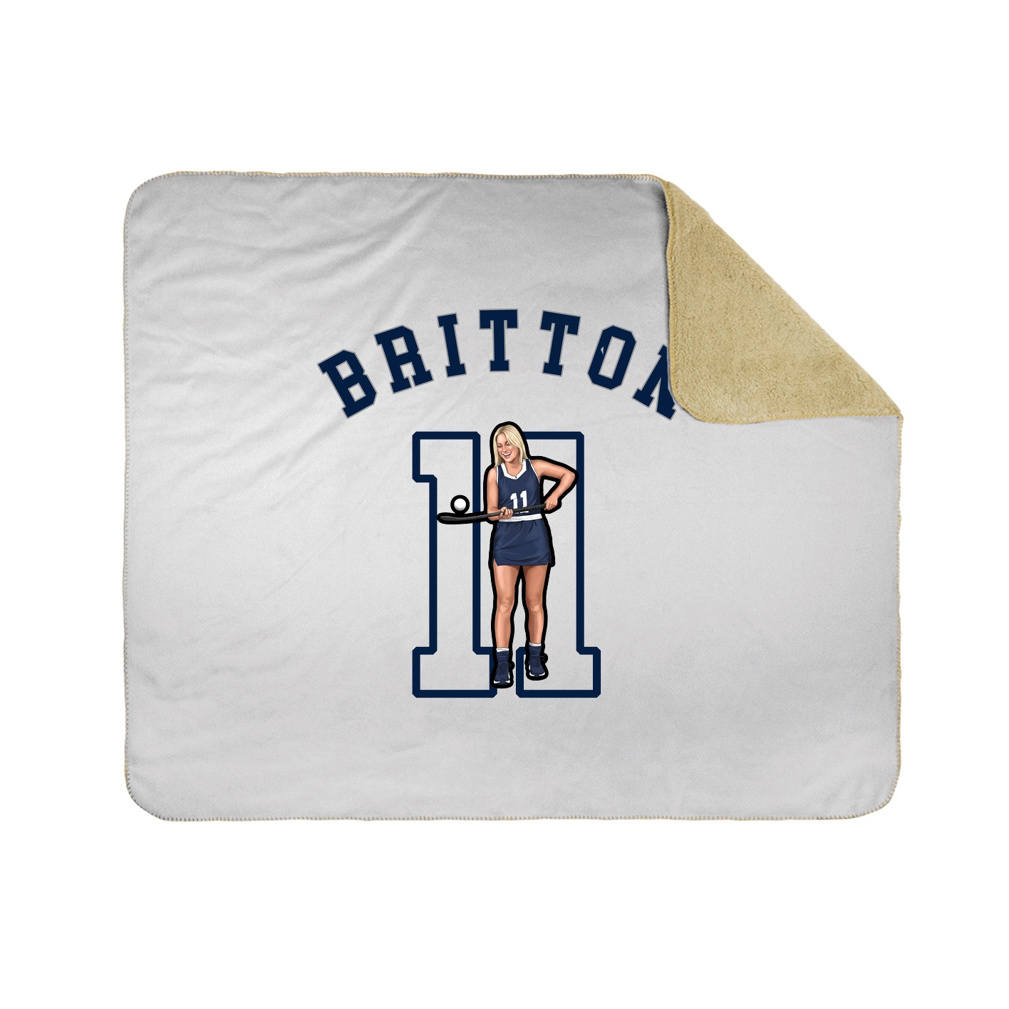 Throw Blanket — Shirsey Arch in White