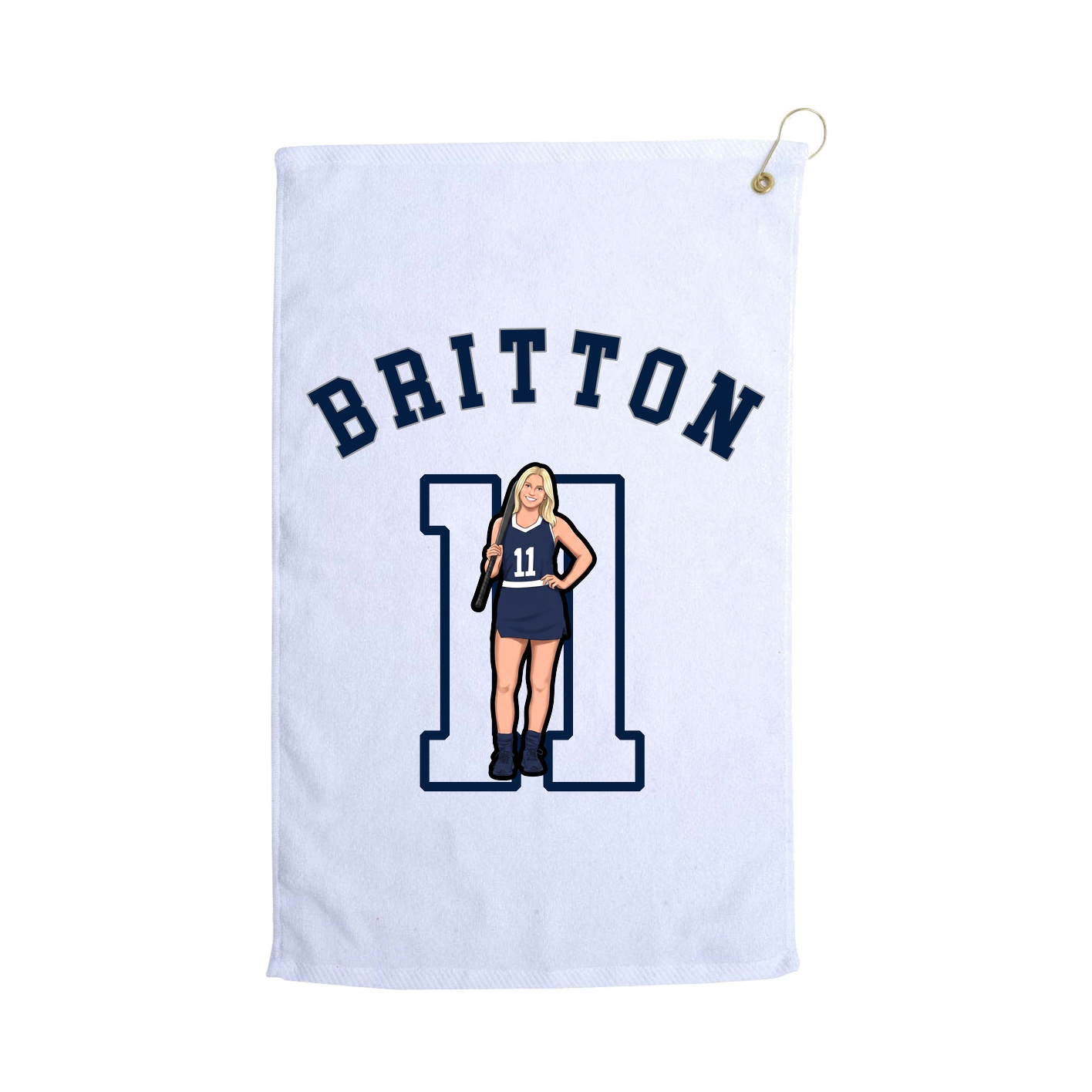 Terry Velour Golf Towel