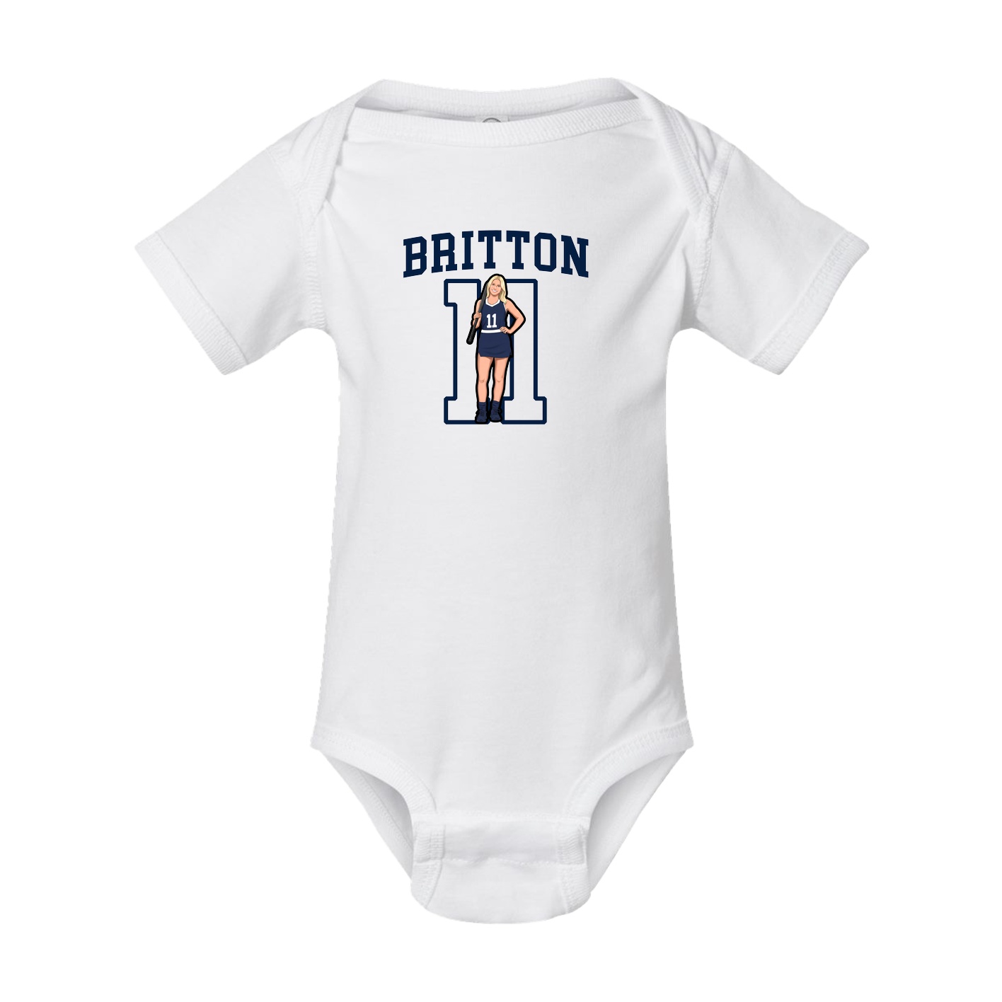 Baby Onesie — Shirsey in White