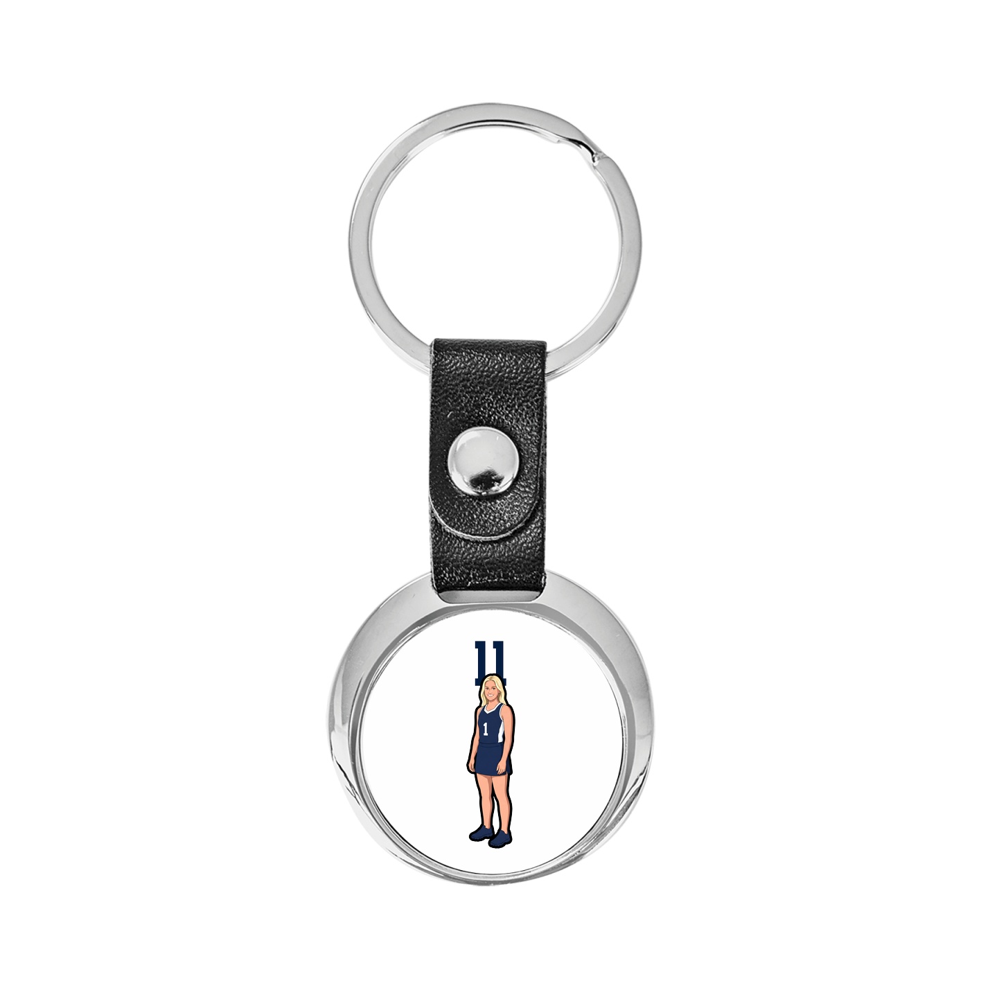 Key Chain — Number Top in Classic
