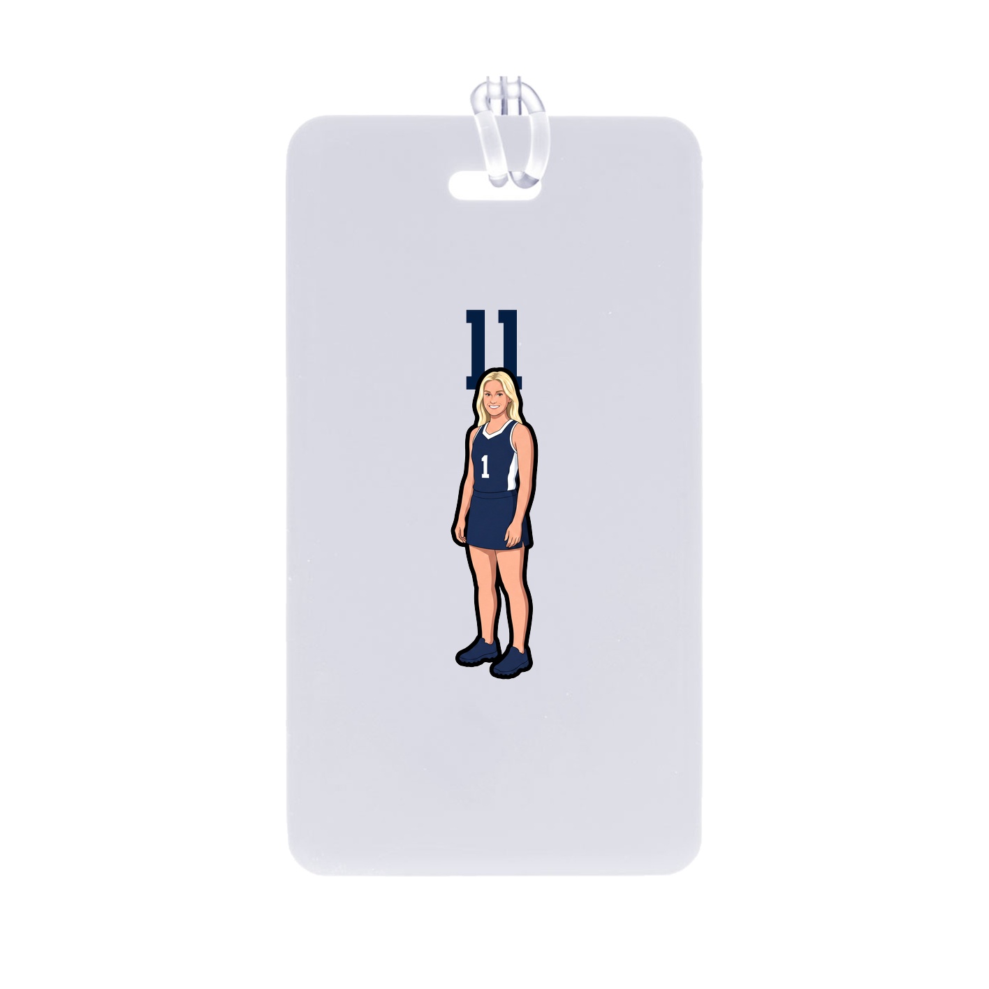 Bag Tag — Number Top in Classic