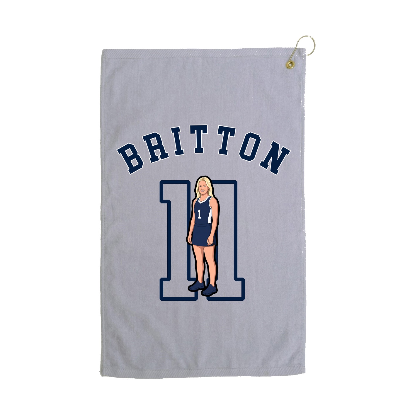 Terry Velour Golf Towel