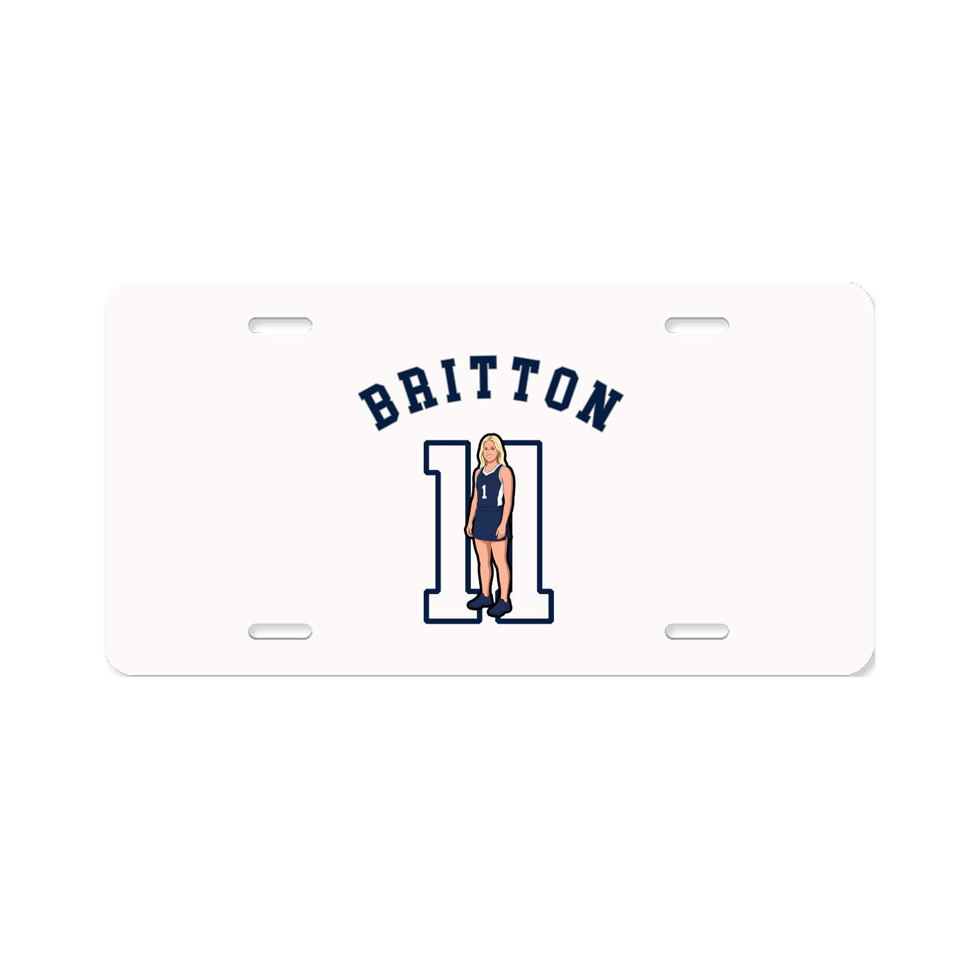 License Plate — Shirsey Arch in Classic