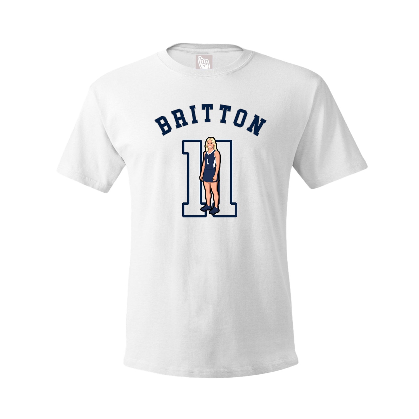 Youth Tee — Shirsey Arch in White