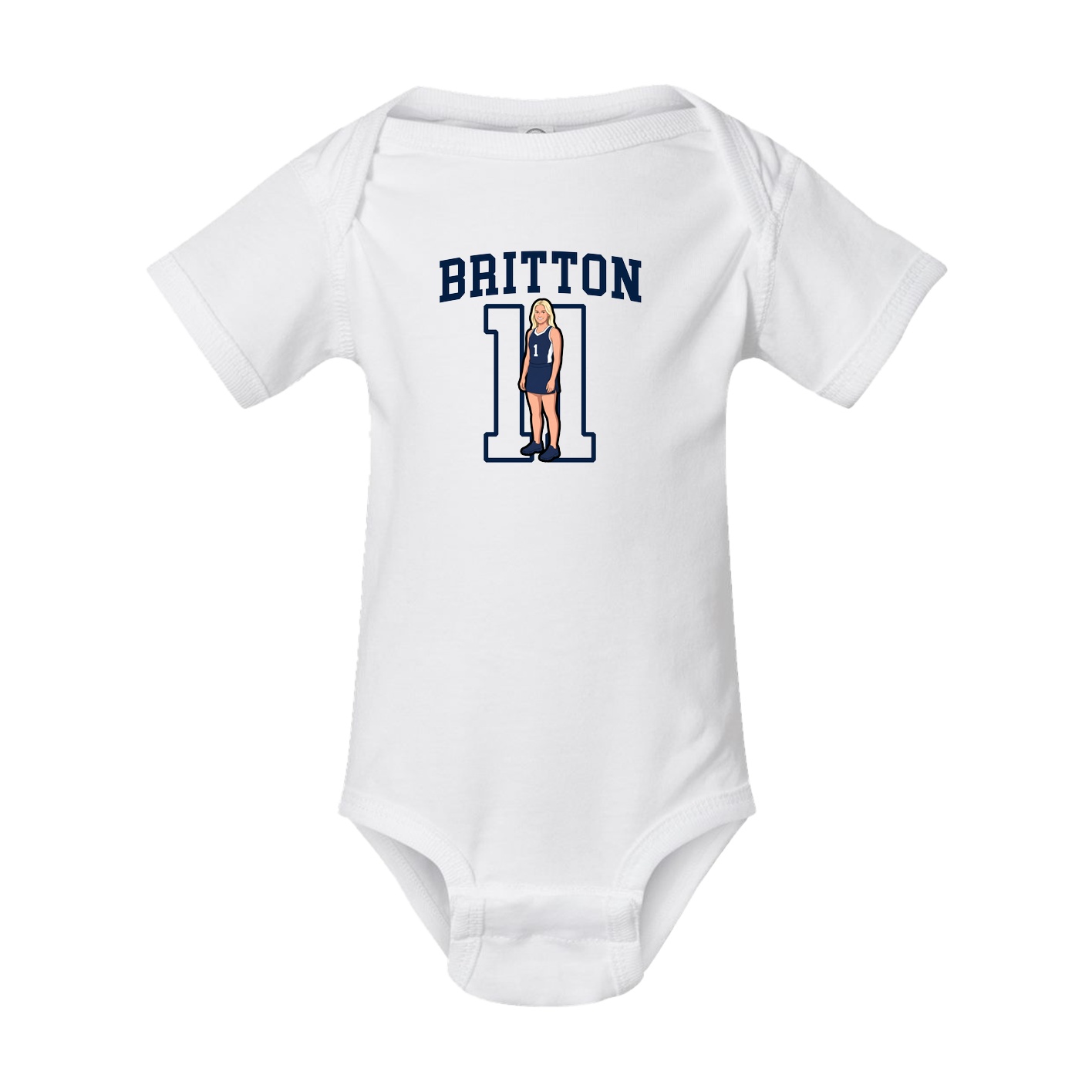 Baby Onesie — Shirsey in White