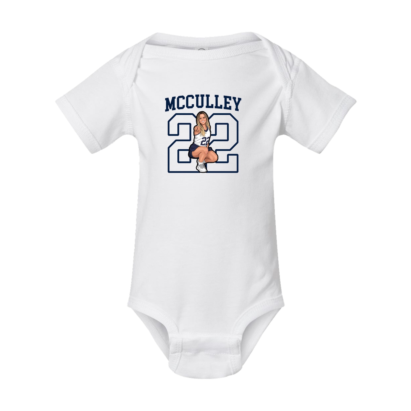 Baby Onesie — Shirsey in White