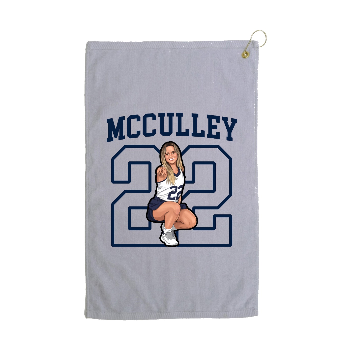 Golf Towel — Shirsey in Grey