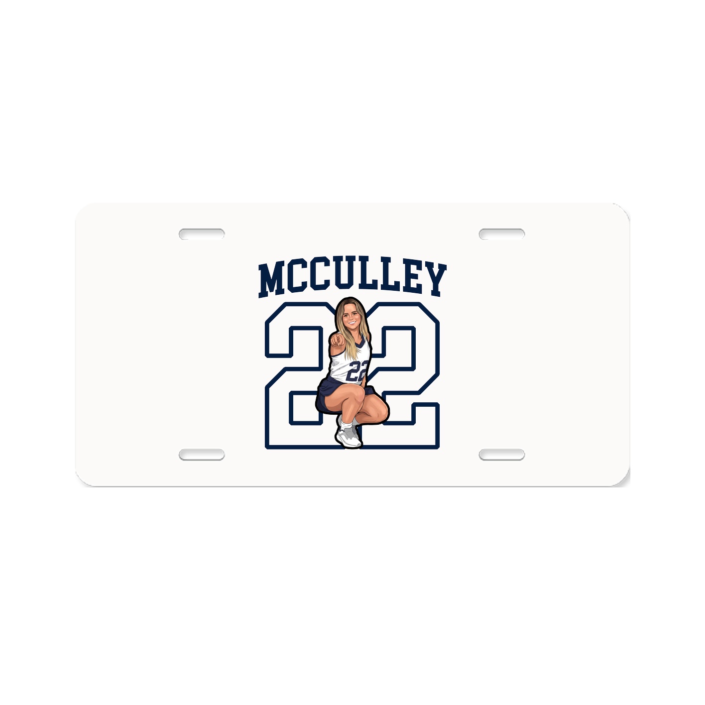 License Plate — Shirsey in Classic