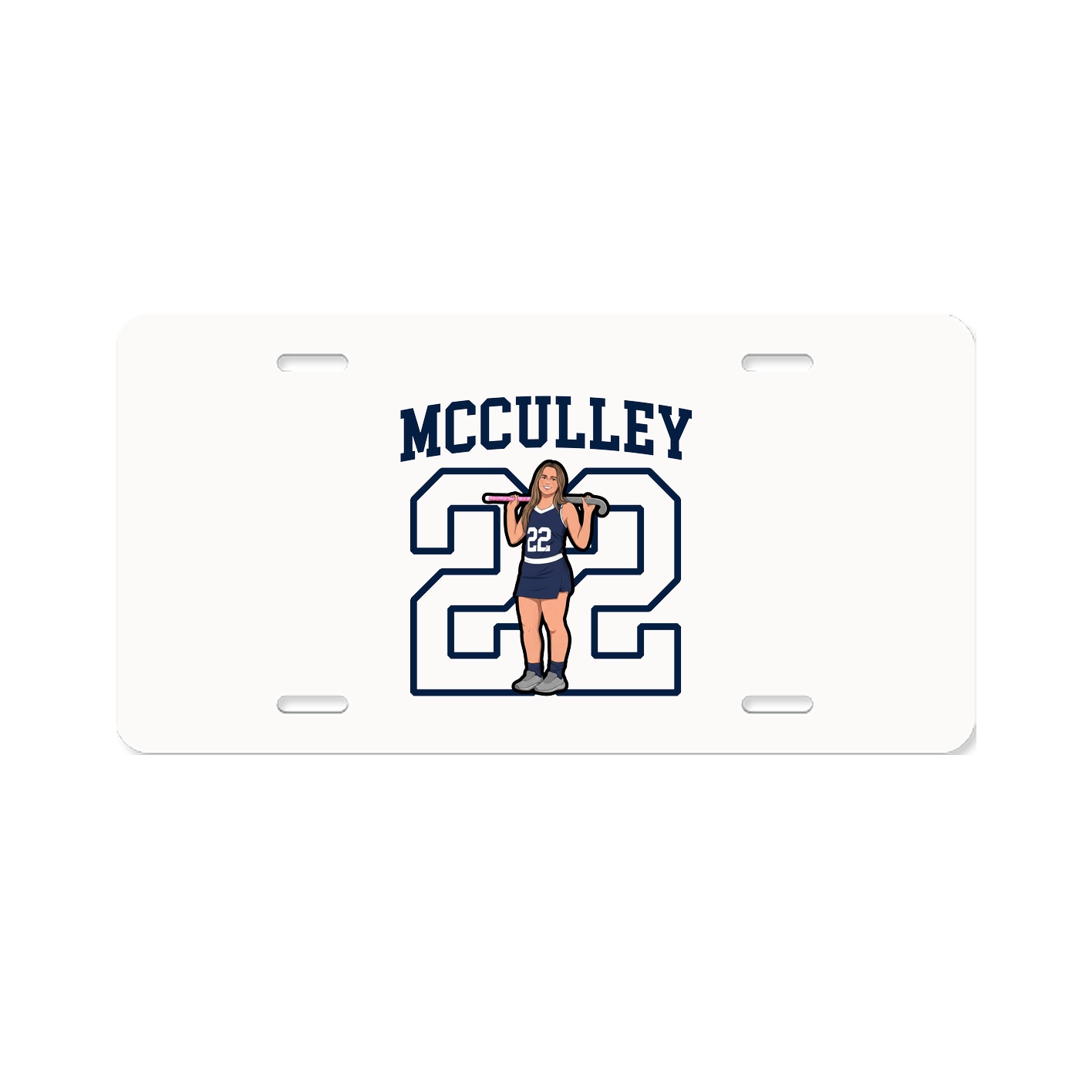 Aluminum License Plate