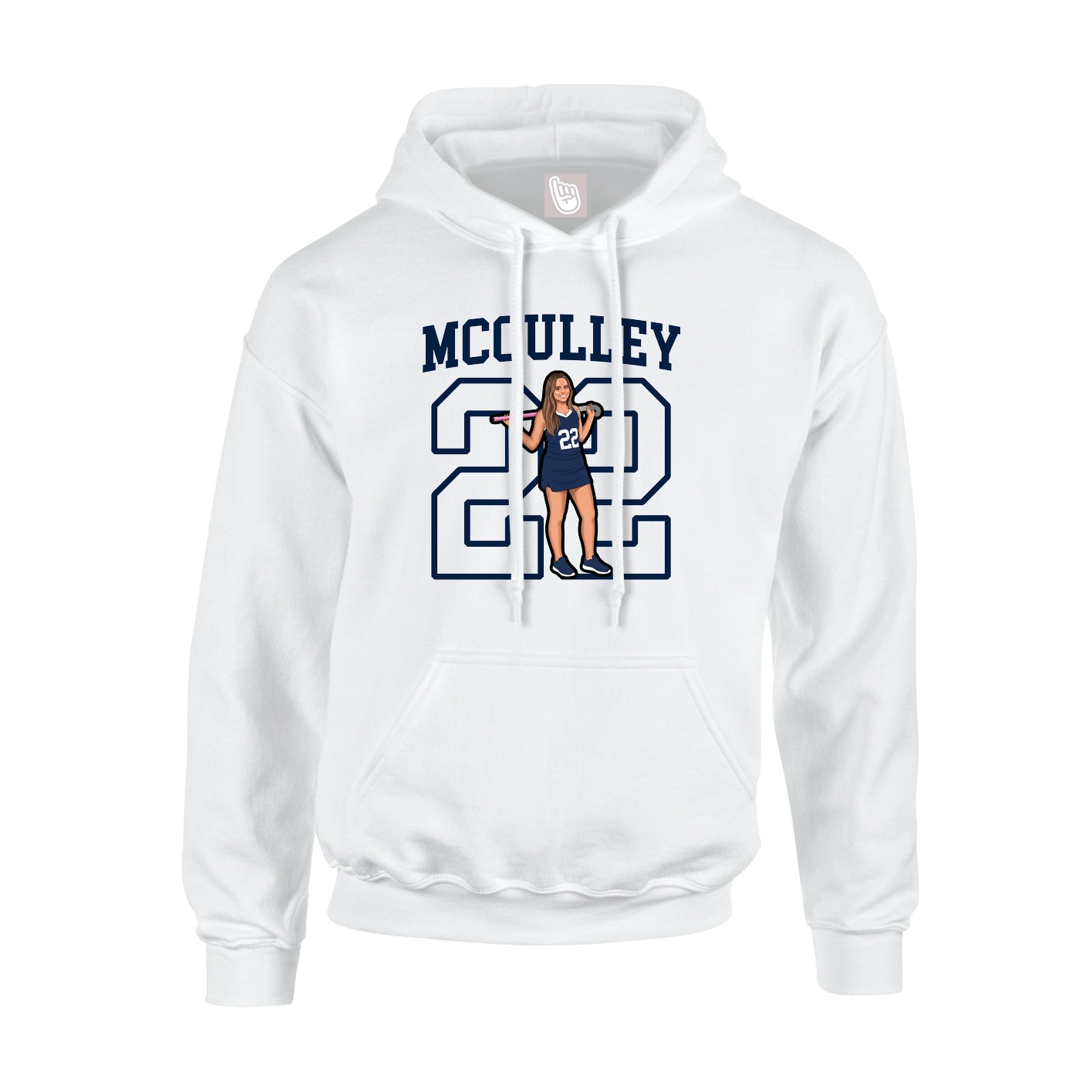 Youth Hoodie — Shirsey in White