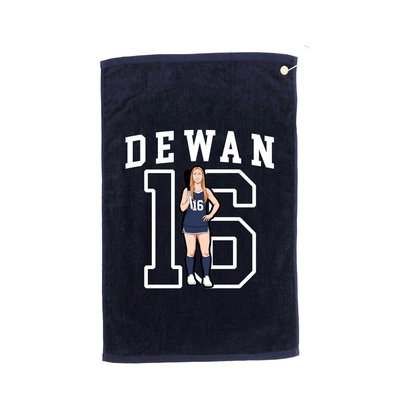 Golf Towel — Shirsey in Navy
