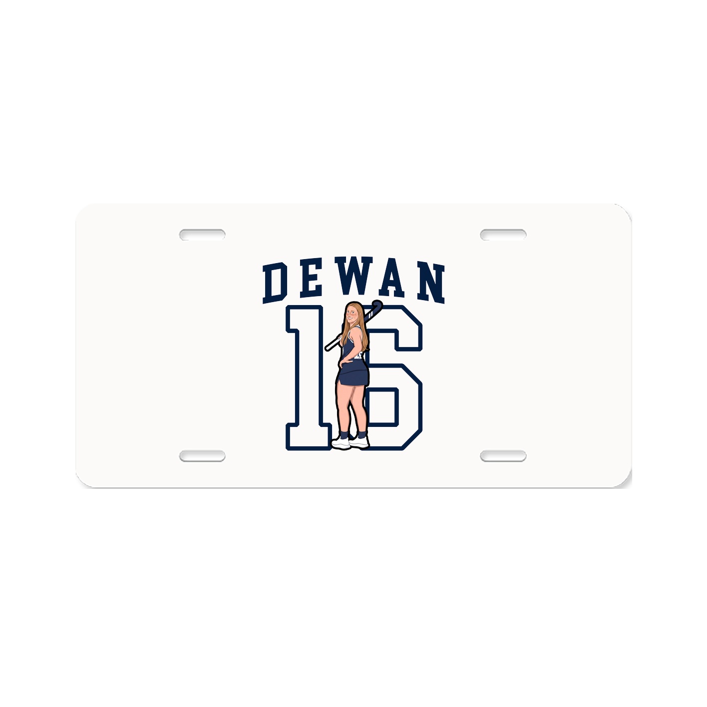 License Plate — Shirsey in Classic