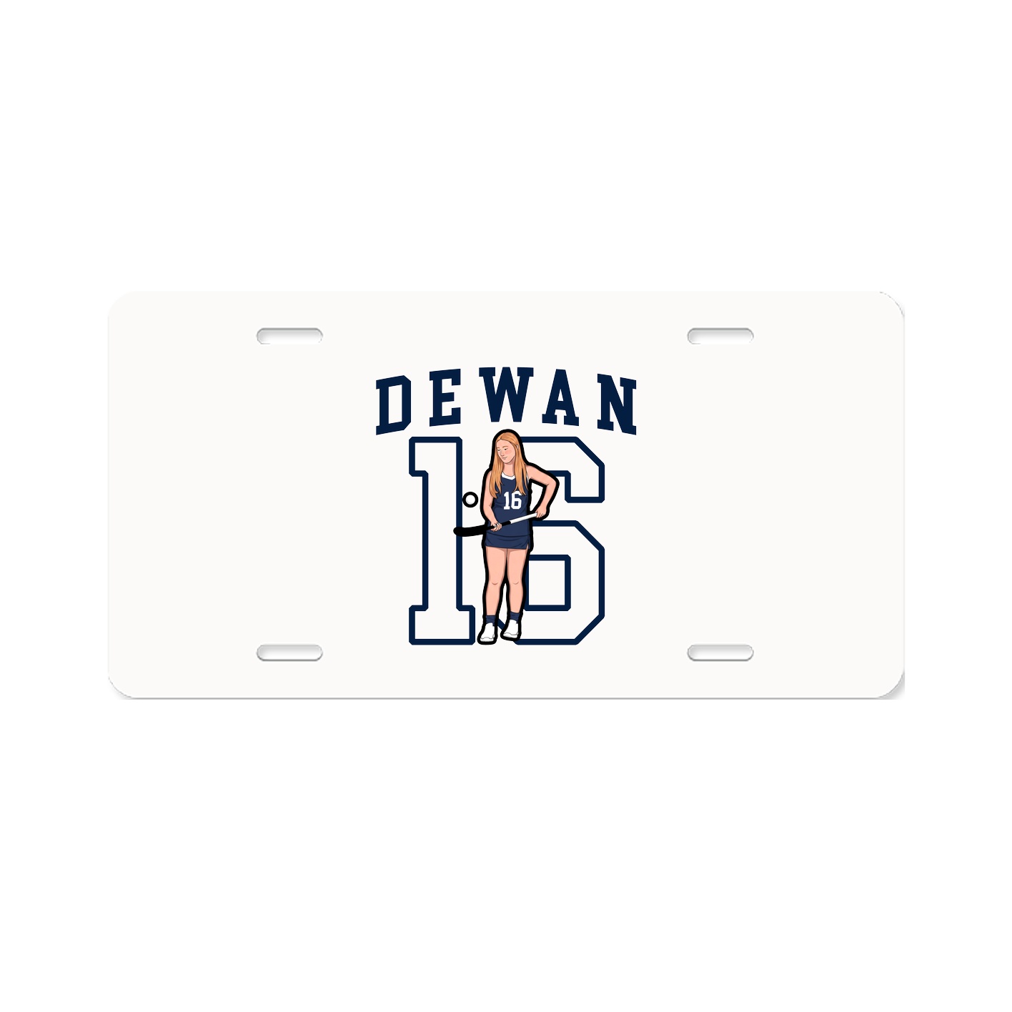 License Plate — Shirsey in Classic