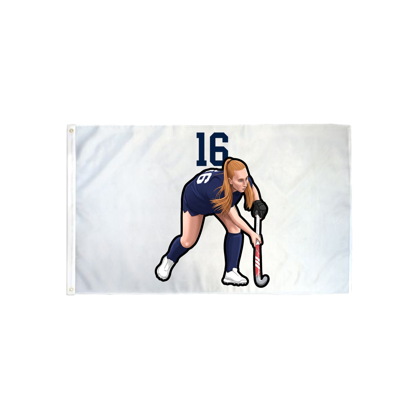 3x5 Flag — Number Top in Classic