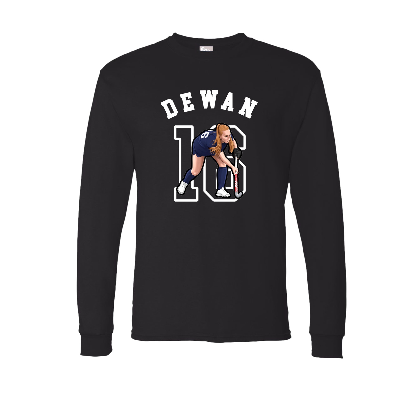 Long Sleeve Tee — Shirsey Arch in Black