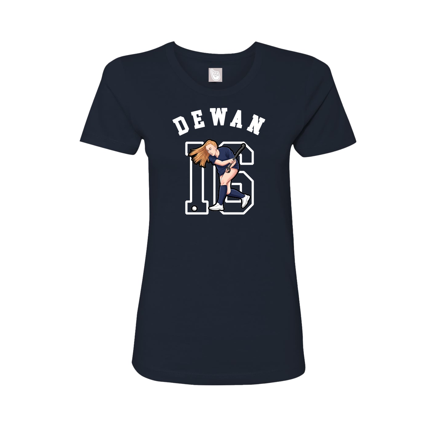 Womens Tee — Shirsey Arch in Navy