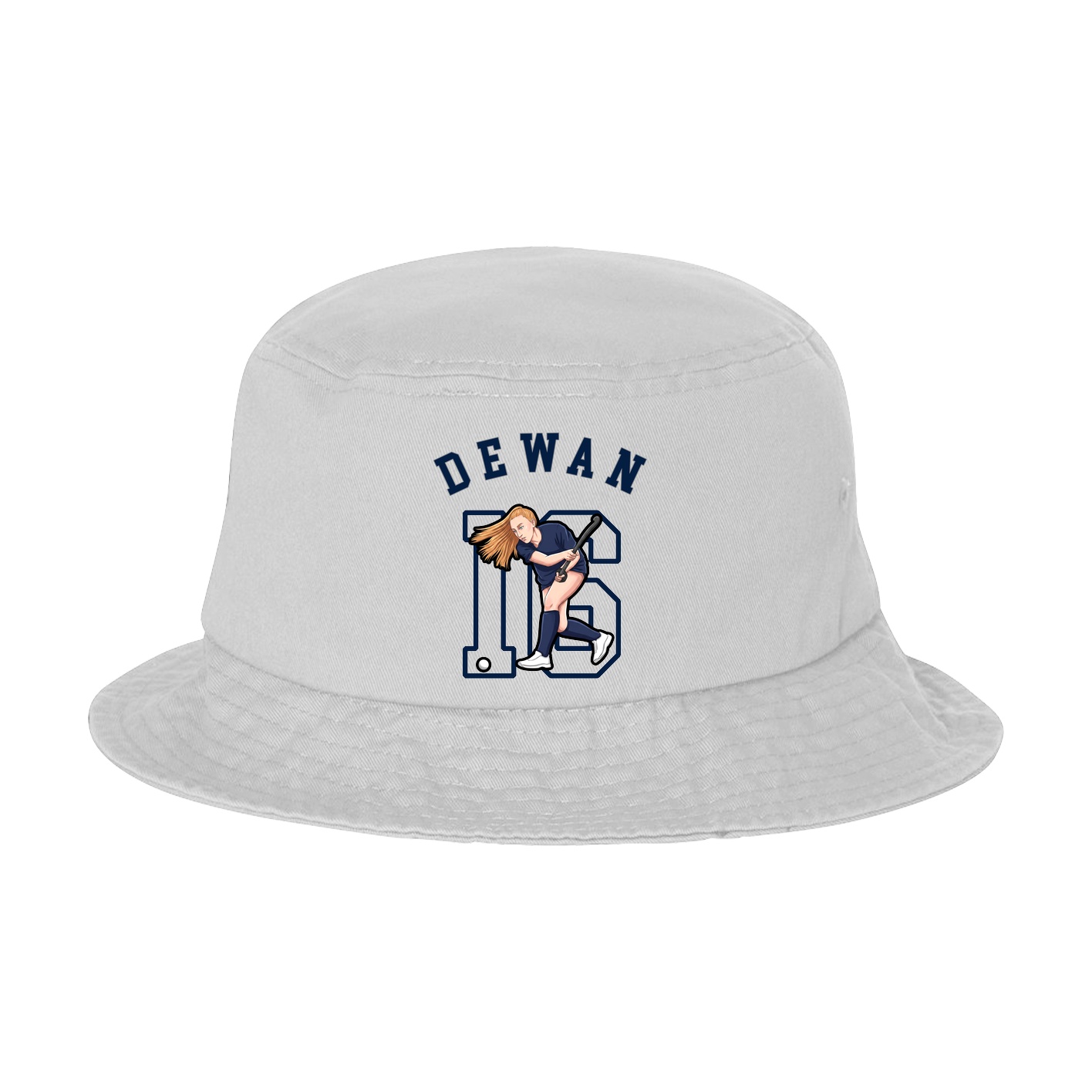 Bucket Cap — Shirsey Arch in White