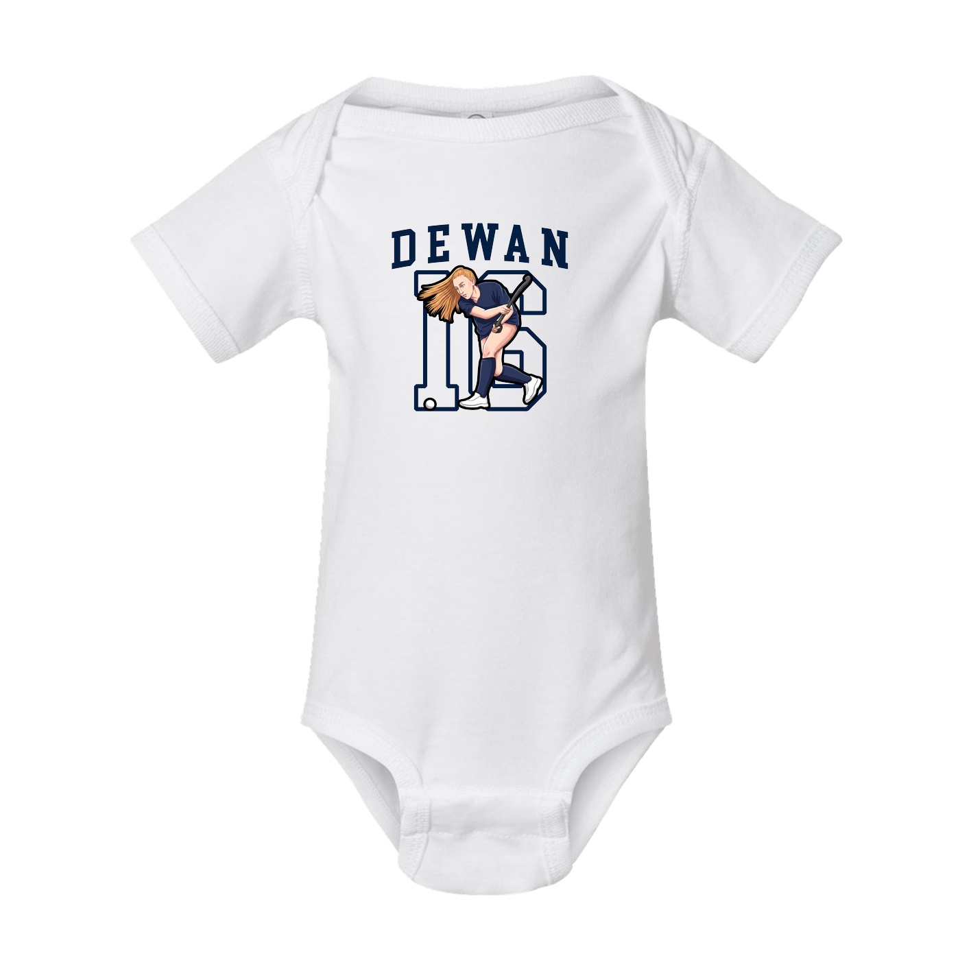 Baby Onesie — Shirsey in White