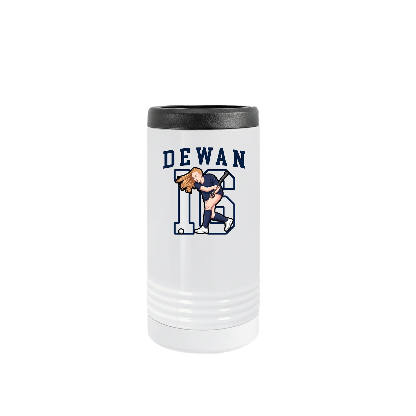 Slim Beverage Holder — Shirsey in White