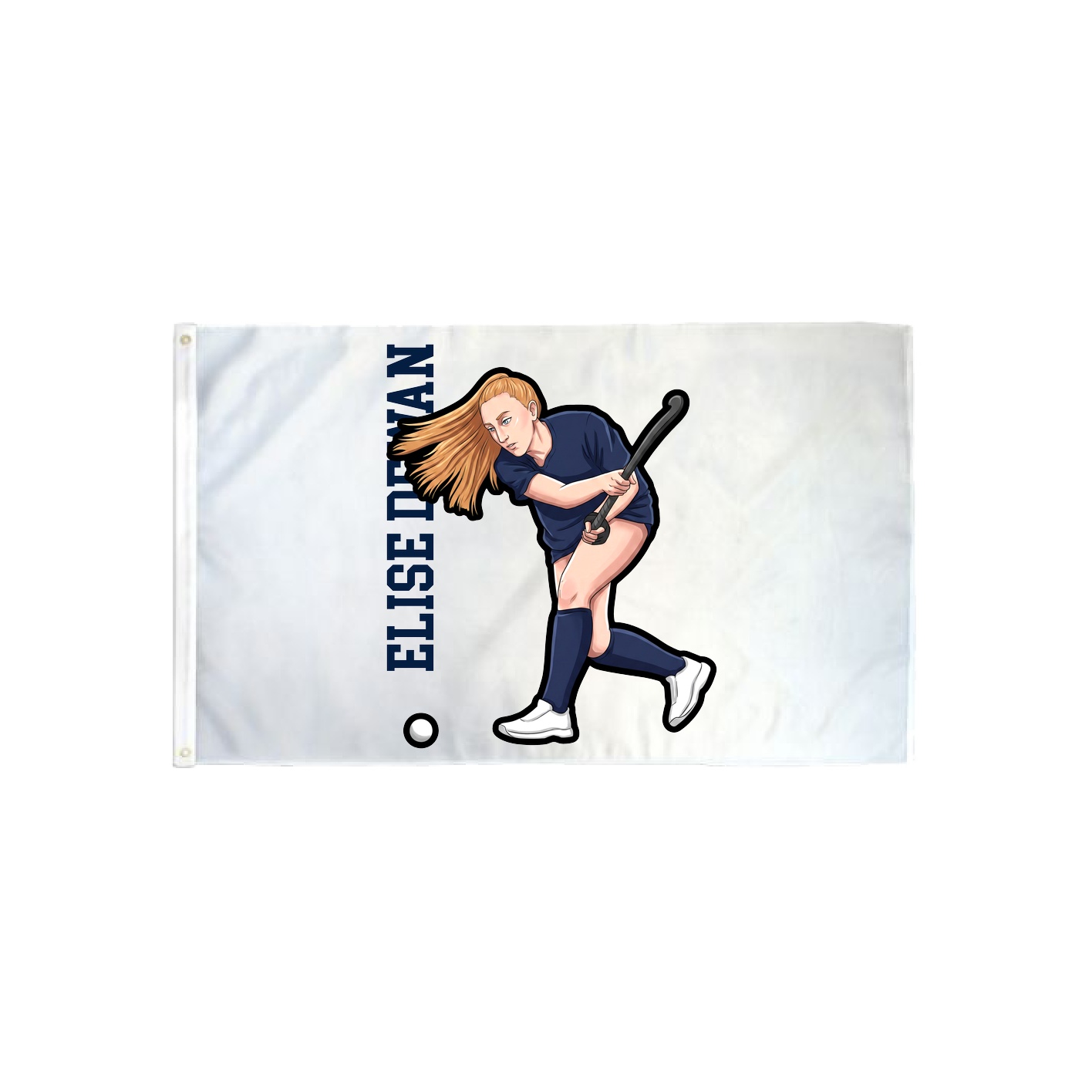 3x5 Flag — Name Vertical in Classic