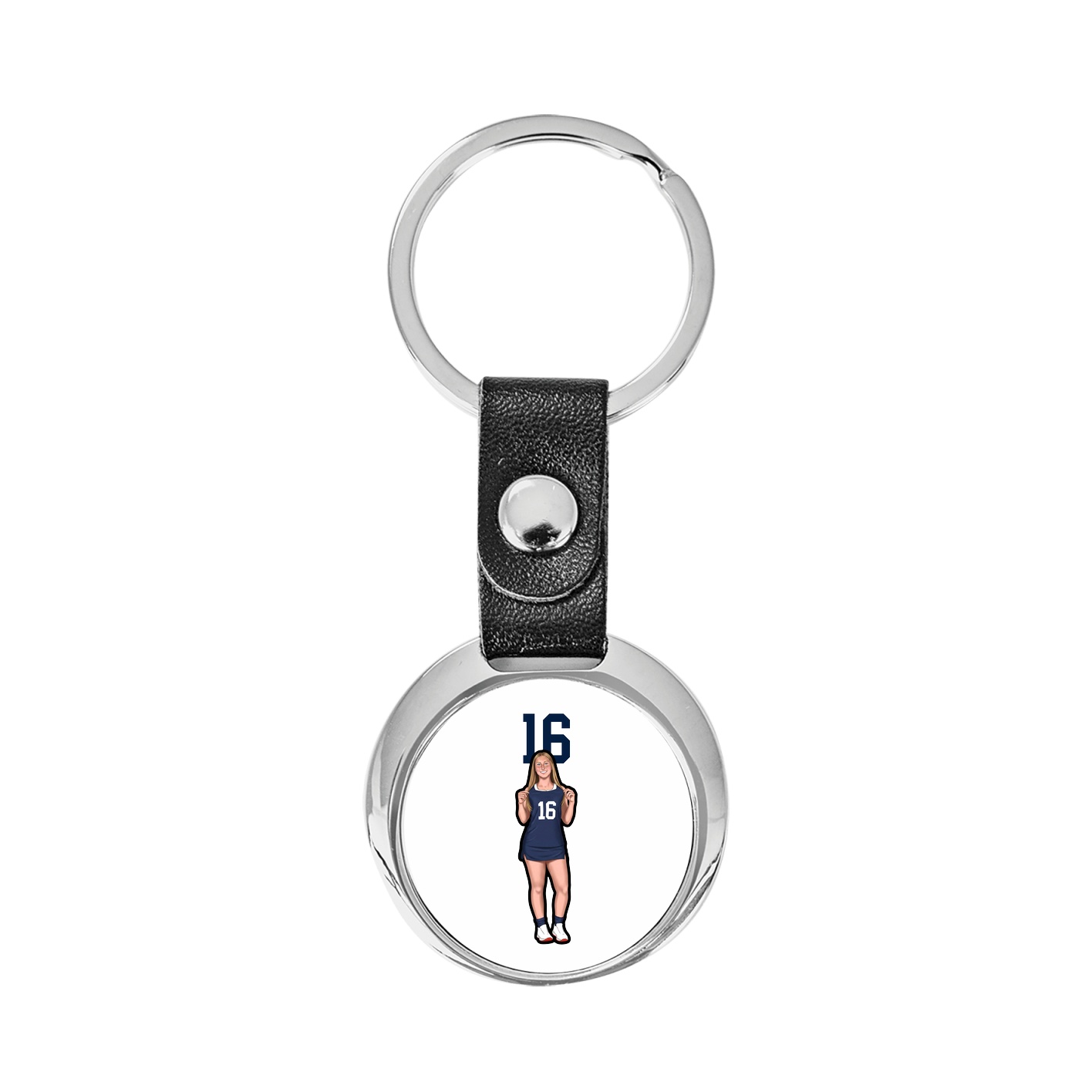 Key Chain — Number Top in Classic