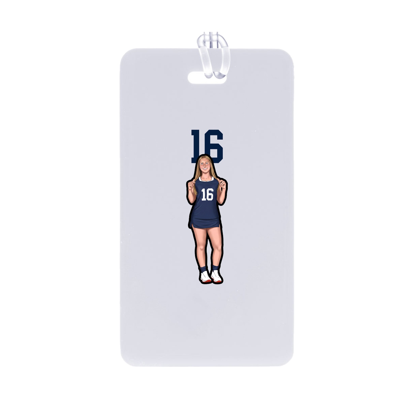 Bag Tag — Number Top in Classic