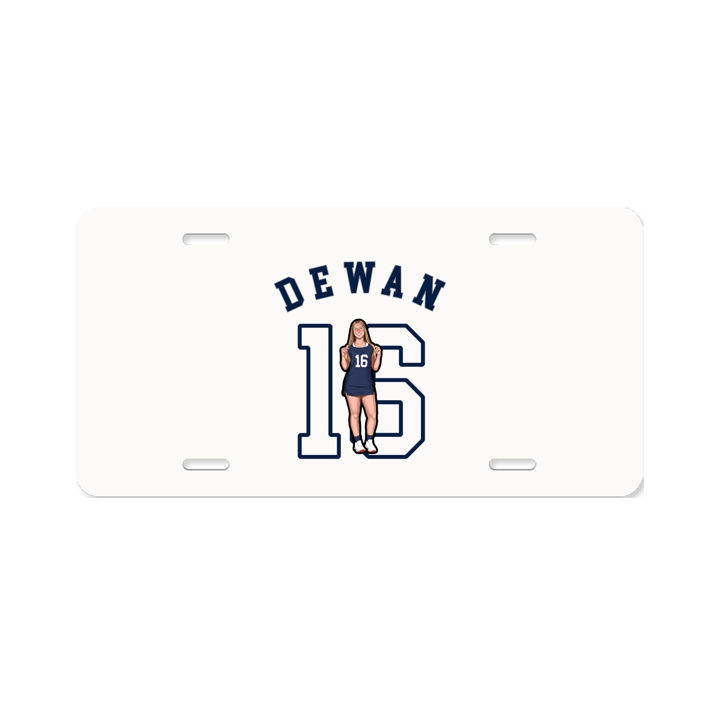 License Plate — Shirsey Arch in Classic