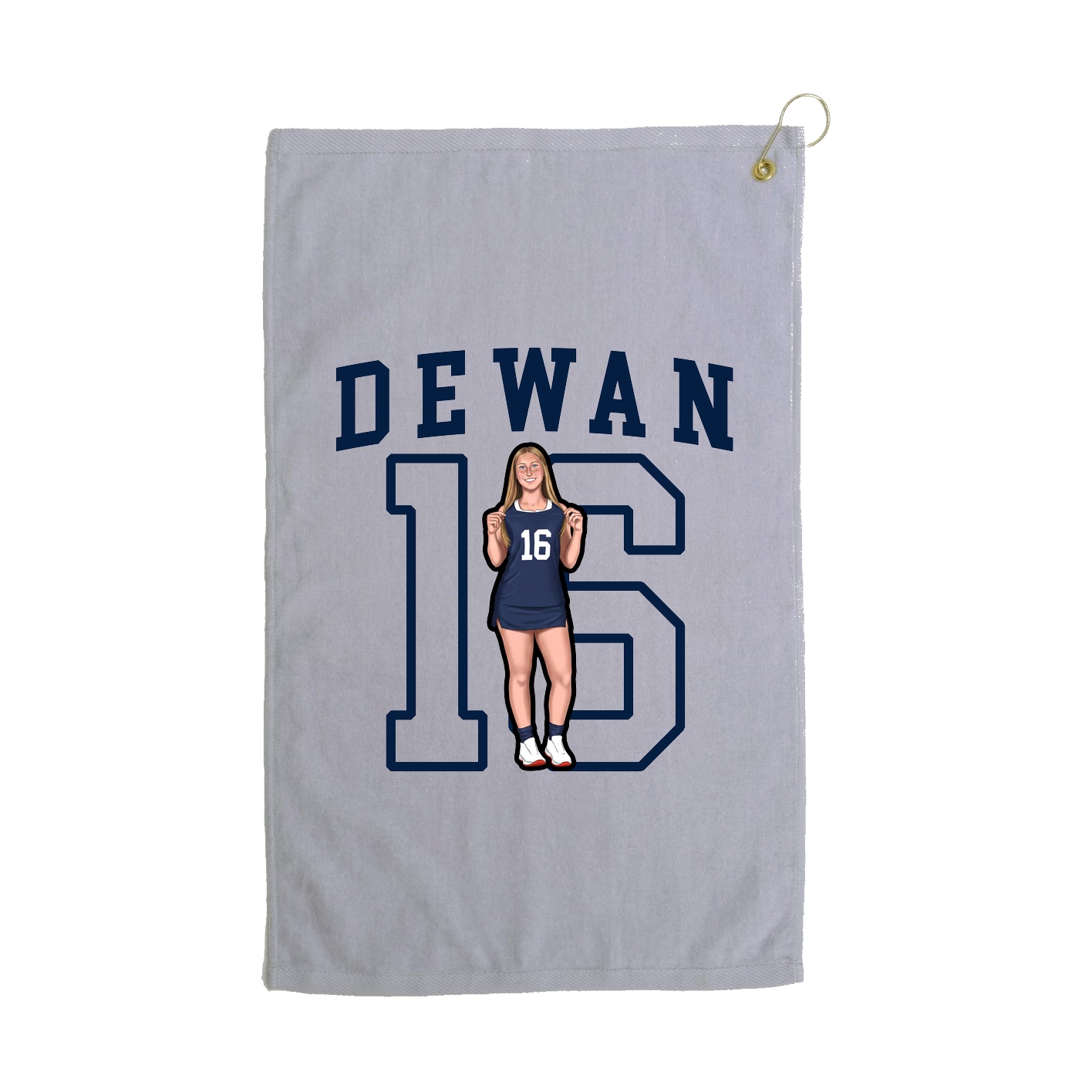 Golf Towel — Shirsey in Grey