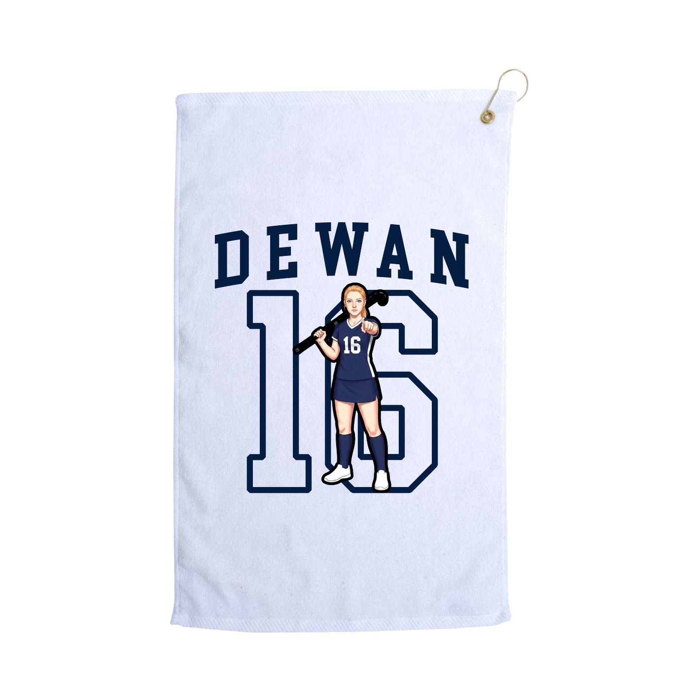 Golf Towel — Shirsey in White
