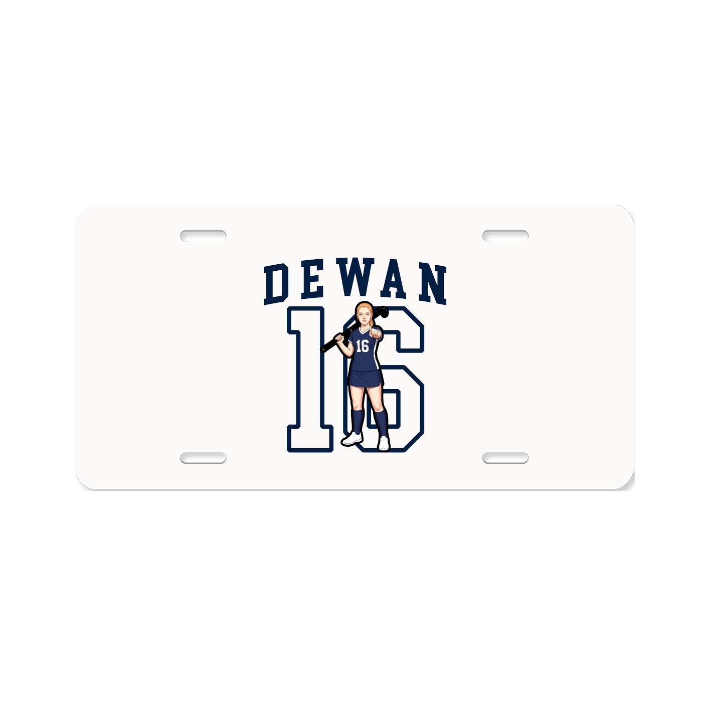 License Plate — Shirsey in Classic