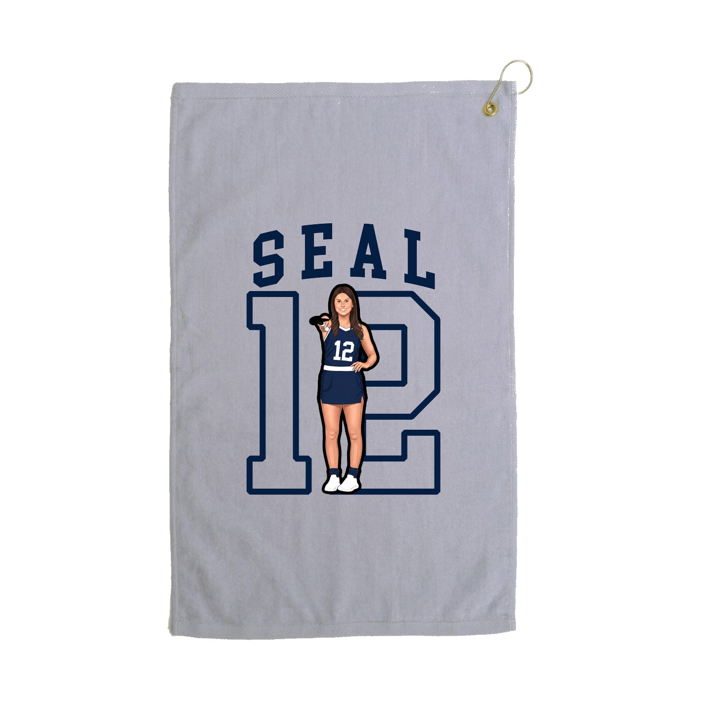 Golf Towel — Shirsey in Grey