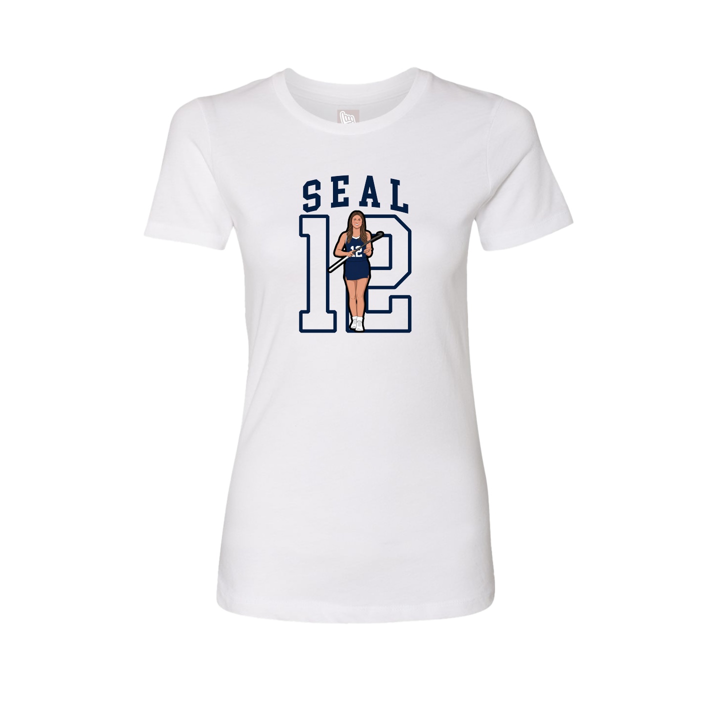 Fitted Women's Tee — Shirsey in White