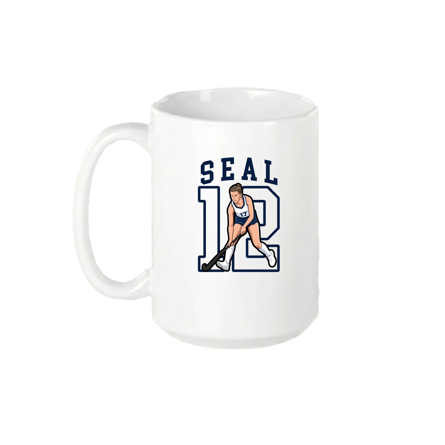 15oz Coffee Mug — Shirsey in White