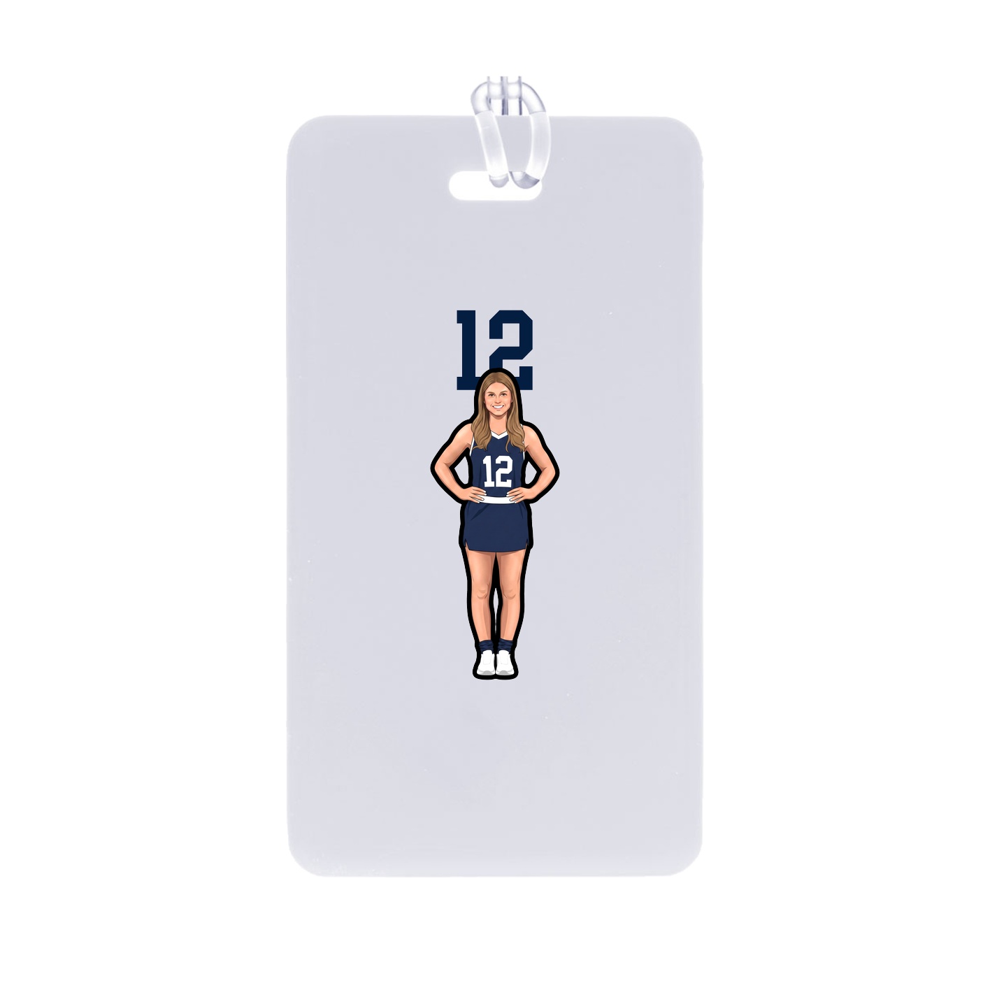 Bag Tag — Number Top in Classic