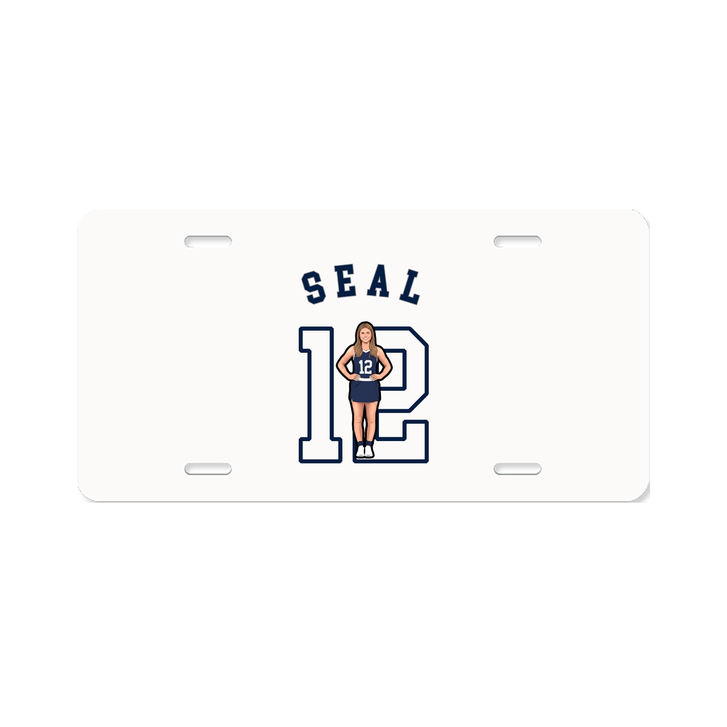 License Plate — Shirsey Arch in Classic