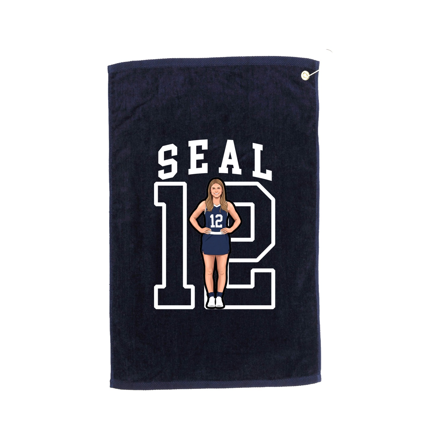 Golf Towel — Shirsey in Navy