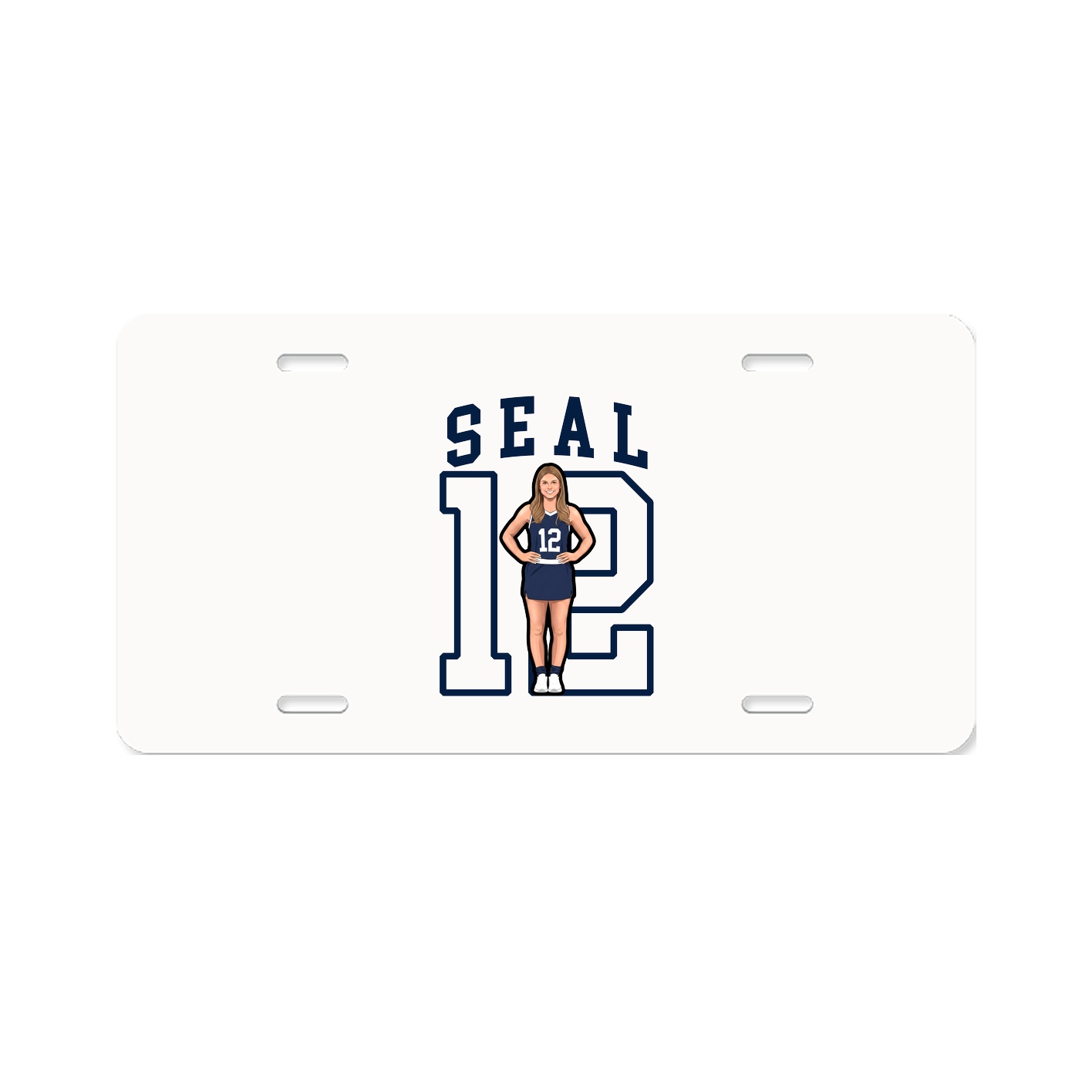 License Plate — Shirsey in Classic